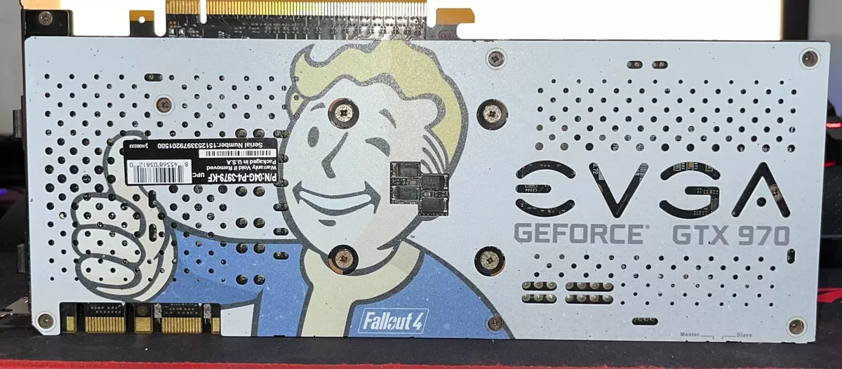 evga geforce gtx 970 4gb fallout 4 edition eBay