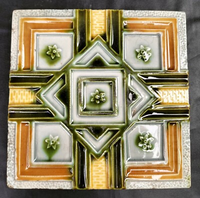 6'' x 6'' Ceramic Glazed tile Porcelain Brick Collection Display décor Nomark Q1 