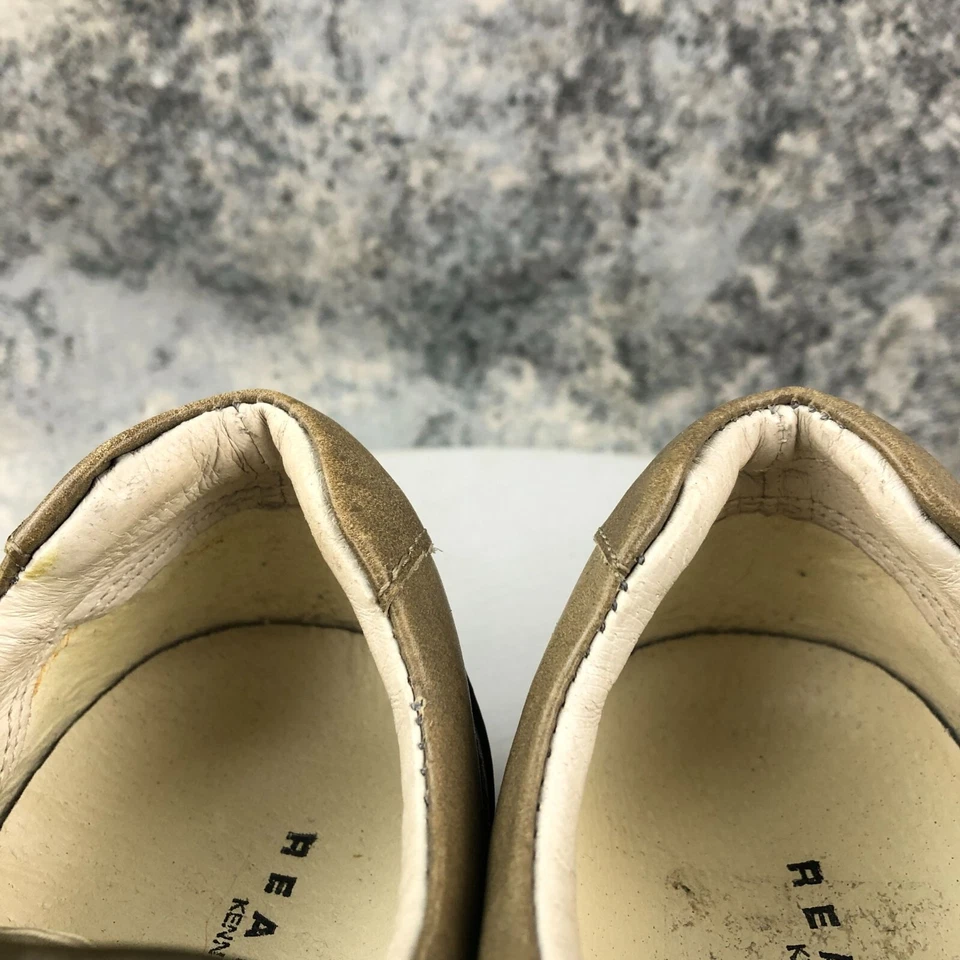 Reaction Kenneth Cole Women's Size 6M Tuff Girl Green Leather Sneakers Shoes - Image 4 of 4