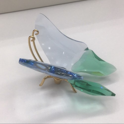 Swarovski Crystal Acadia Lavender Butterfly Paradise Mint in Box Large Figurine - Picture 9 of 13