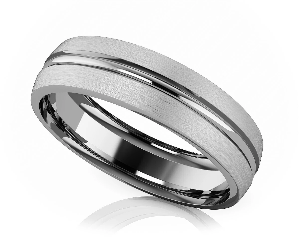 Plain women's wedding band deals