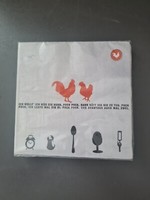 RäDer Servietten 20 StüCk 3 Lagig 33X33 Cm Motiv Huhn