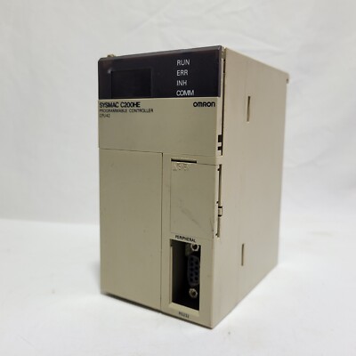 Omron C200HE-CPU42-E Programmable Controller Unit