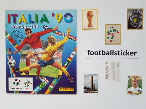 Mondiali 1990, pick selezione 10 figurine Panini World Cup 90 Italia Italy calcio ottime