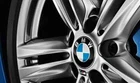 NEW GENUINE BMW WHEEL RIM CENTRE HUB CAP 68MM BLUE SILVER 36136783536