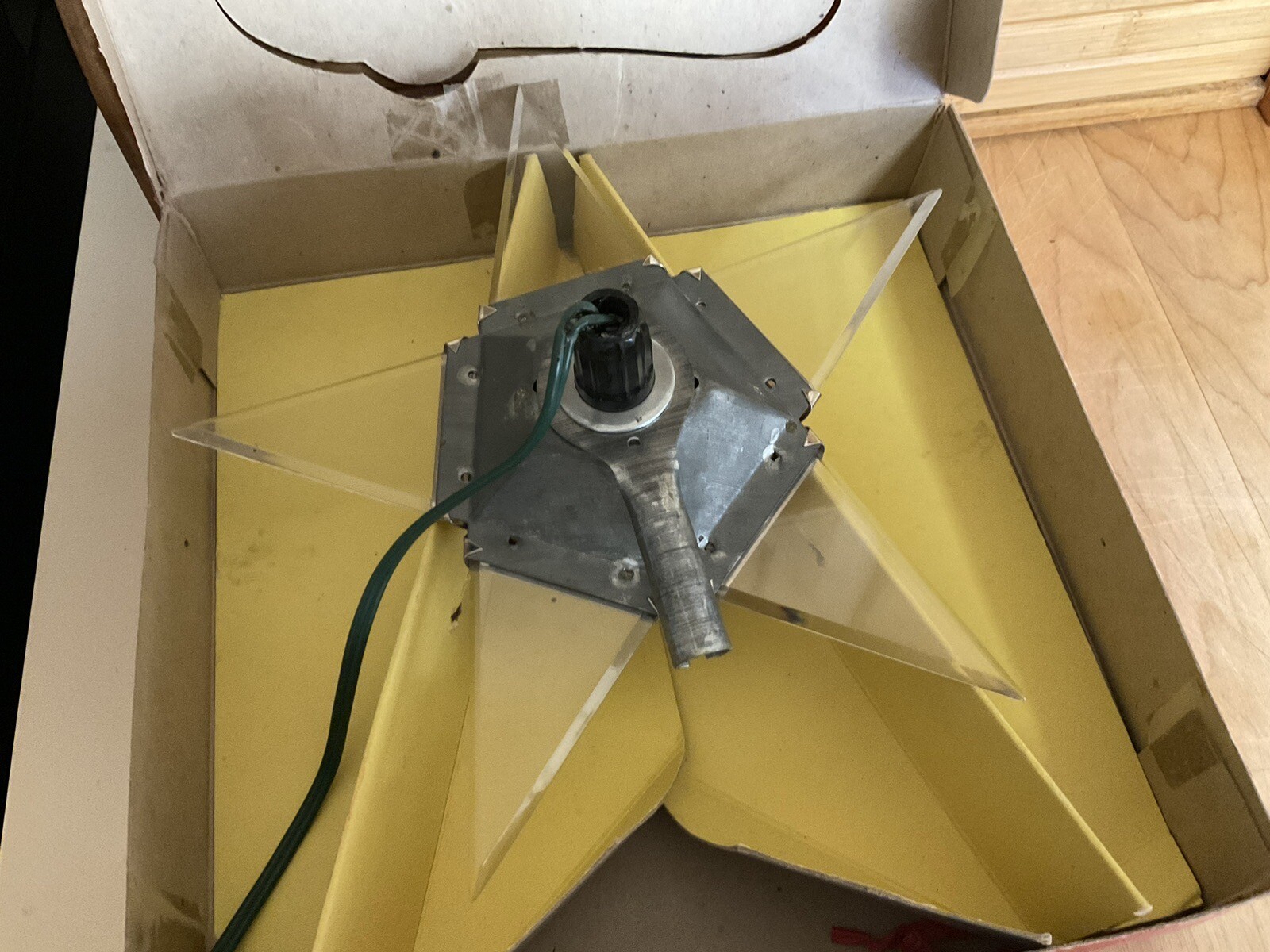 Vintage NOMA STAR Christmas Tree TOPPER With Box Works eBay