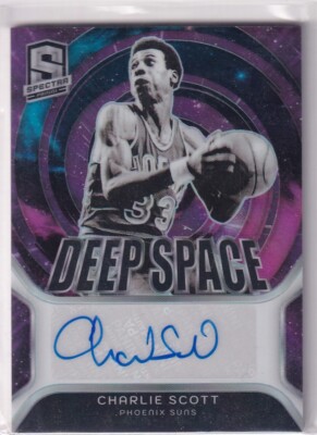 Panini NBA 2023-24 Spectra No. DSS-CSC Charlie Scott Deep Space One of One 1/1