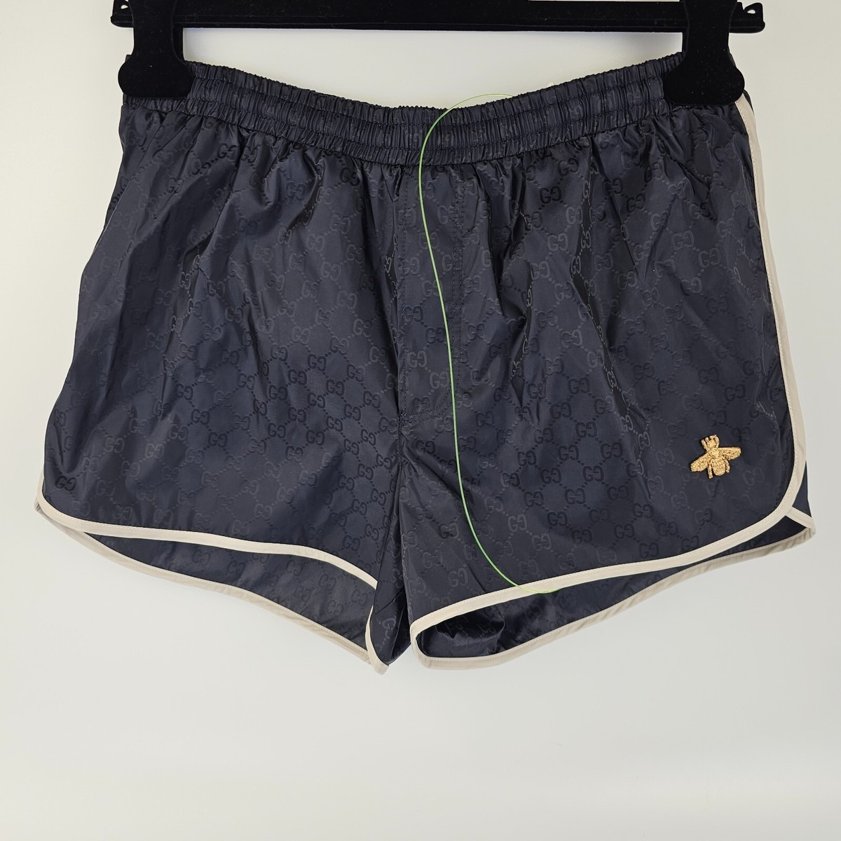 GUCCI Navy GG Nylon Swim Shorts New Size 44 / XS | eBay GUCCI Navy GG Nylon Swim Shorts New Size 44 / XS | eBay
