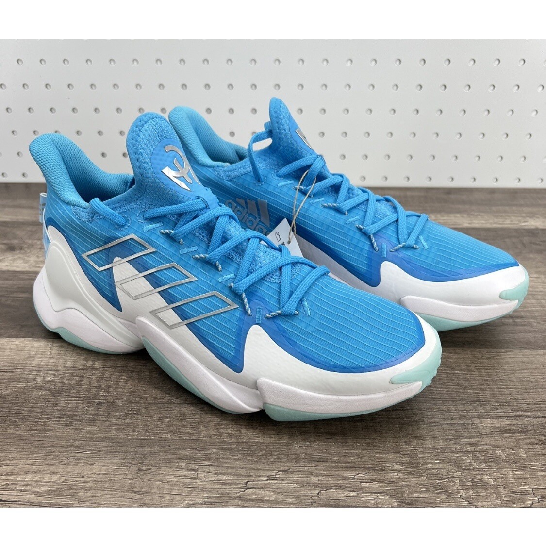 Adidas Patrick Mahomes 1 FLX Impact Shoes HQ7167 NFL Sky Rush Blue