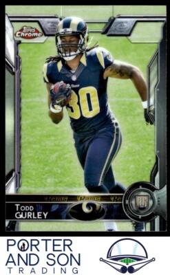 Todd Gurley 2015 Topps Chrome RC #110 St. Louis Rams