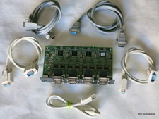 Digi Edgeport 8 USB to Serial Port RS232 RS-232 8x COM Port Adapter Console