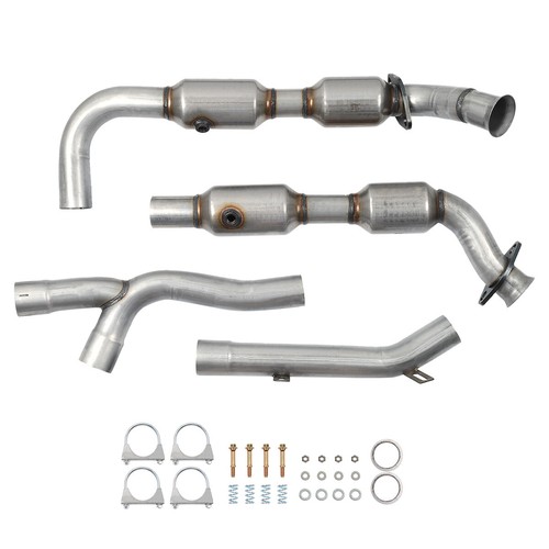 Left & Right Catalytic Converter For 2001 2002 2003 Ford F-150 F150 4.2L RWD - Picture 11 of 16