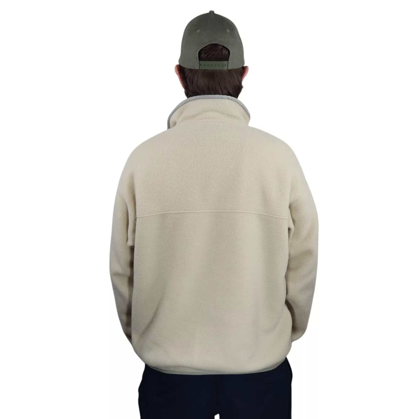 patagonia vtg 90s synchilla snap-t pullover fleece jacket