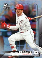 2019 Bowman Platinum #82 Scooter Gennett Cincinnati Reds