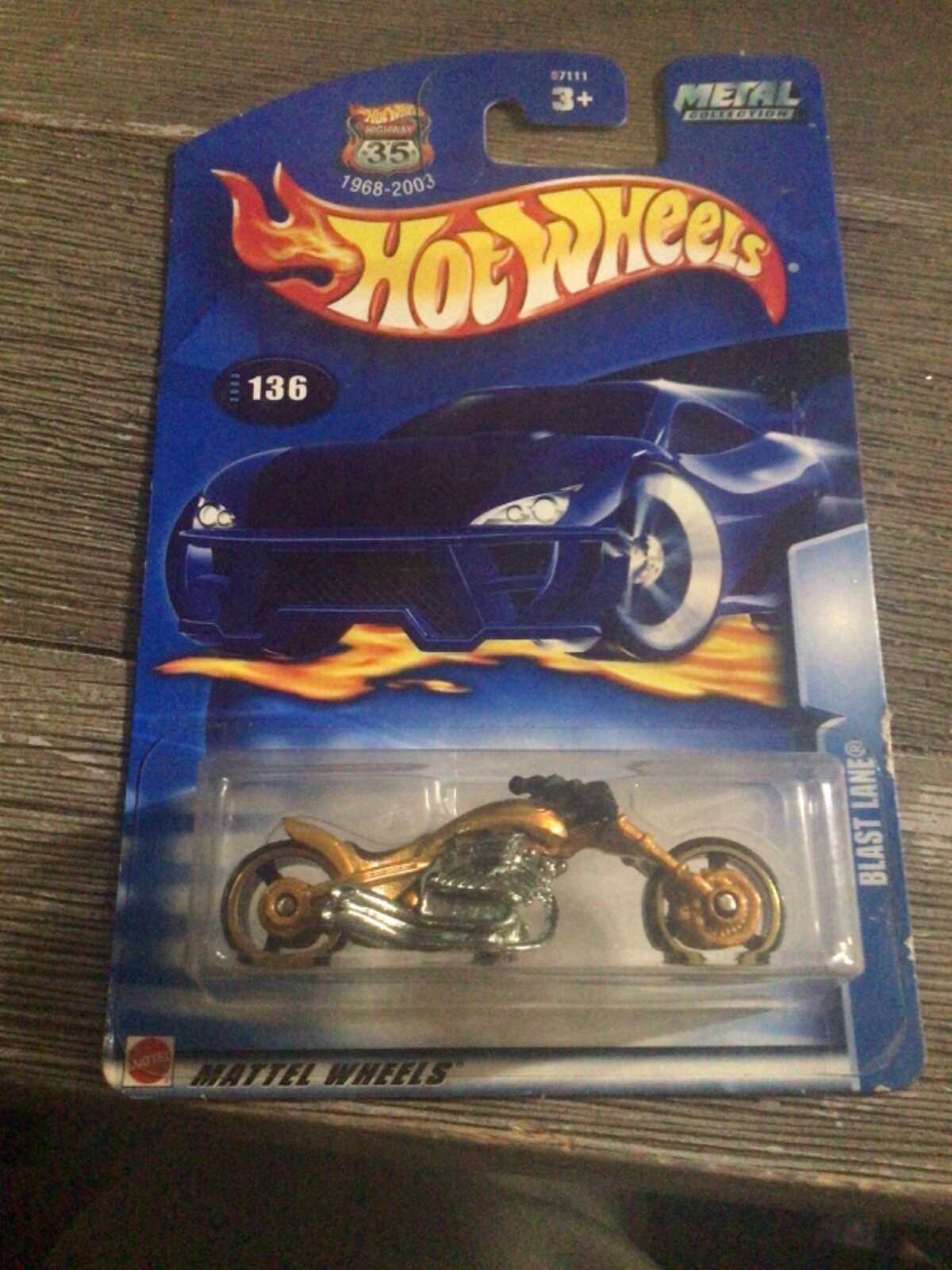 2007 Hot Wheels All Stars Blast Lane purple Collector 138