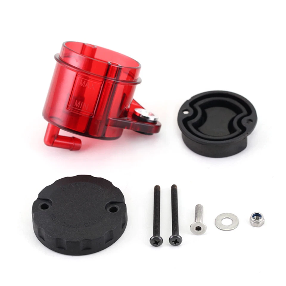 Taza de depósito de aceite de líquido de frenos delantero roja para MV Agusta F4 RR/F4 RC 2011-2018 Foto 2 de 4