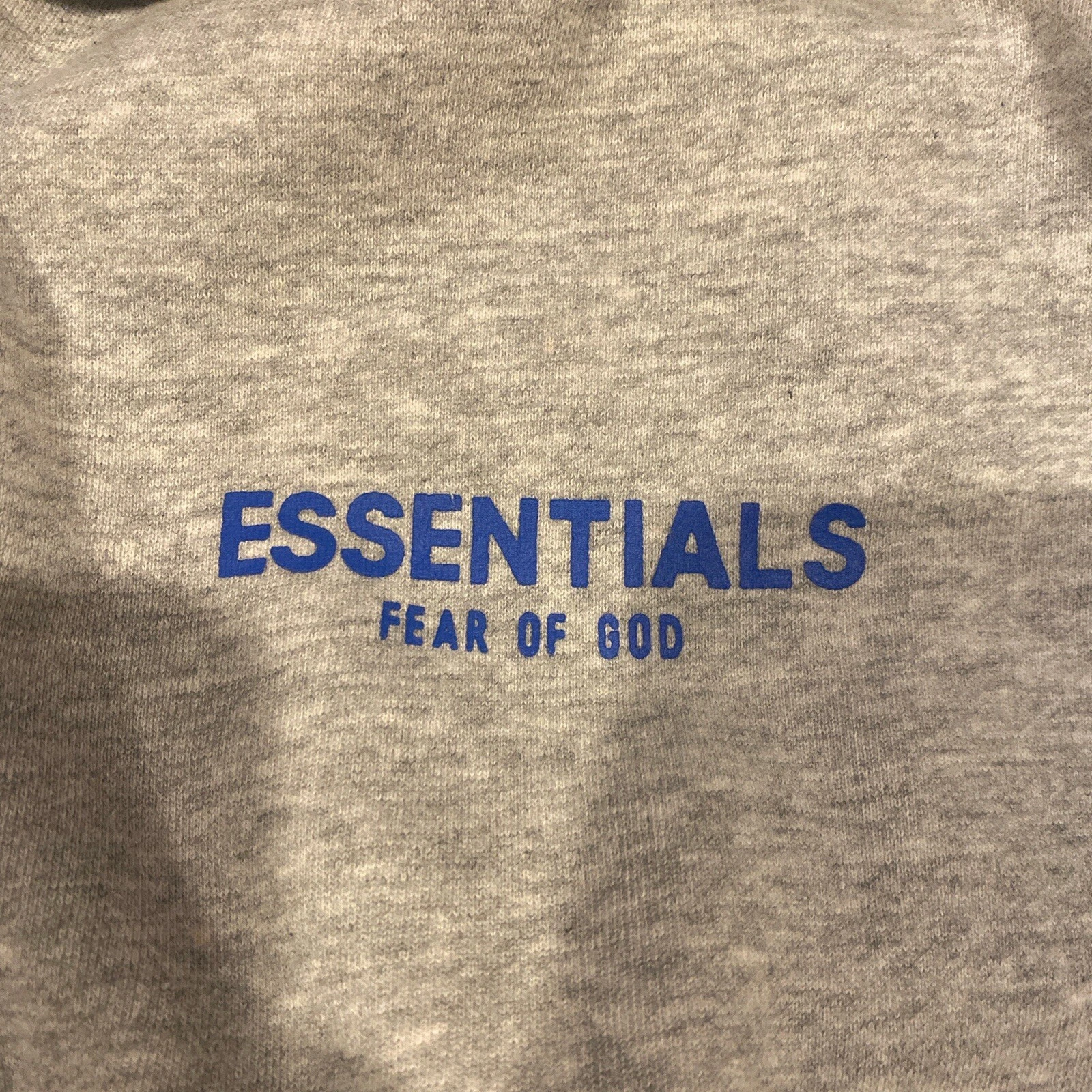 Felpa con cappuccio Fear of God Essentials x TMC Crenshaw Nipsey grigia