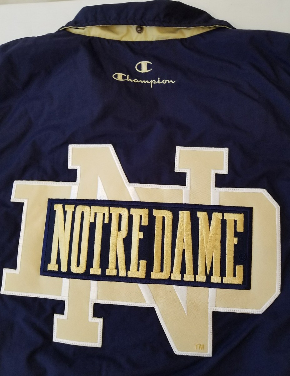 Notre Dame Fighting Irish Champion Vintage 90s Team Navy