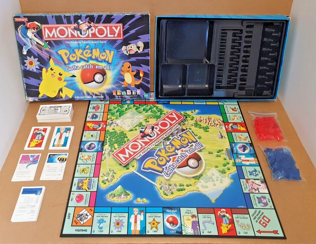 Pokemon Monopoly Vintage Manufacture Board & Traditional Games for