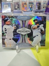 Derek Jeter Gleyber Torres 2019 Topps Chrome Greatness Returns #GR-20 Yankees