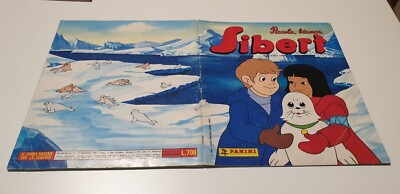 SMALL WHITE SIBERT: COMPLETE ALBUM WITH ALL FIGURINES ATTACHED PANINI 1987
