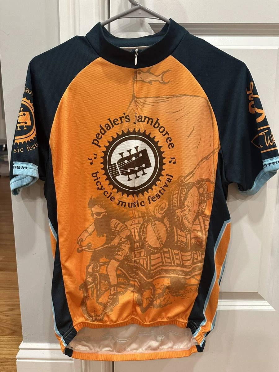 Maillot Cyclisme été Primal – Alaskan – Homme – Orange/Noir – Taille L – Quart De Zip