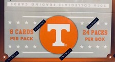 3 University Of Tennessee VOLS Panini Hobby Boxes Autos & Memorabilia 2 Hits!