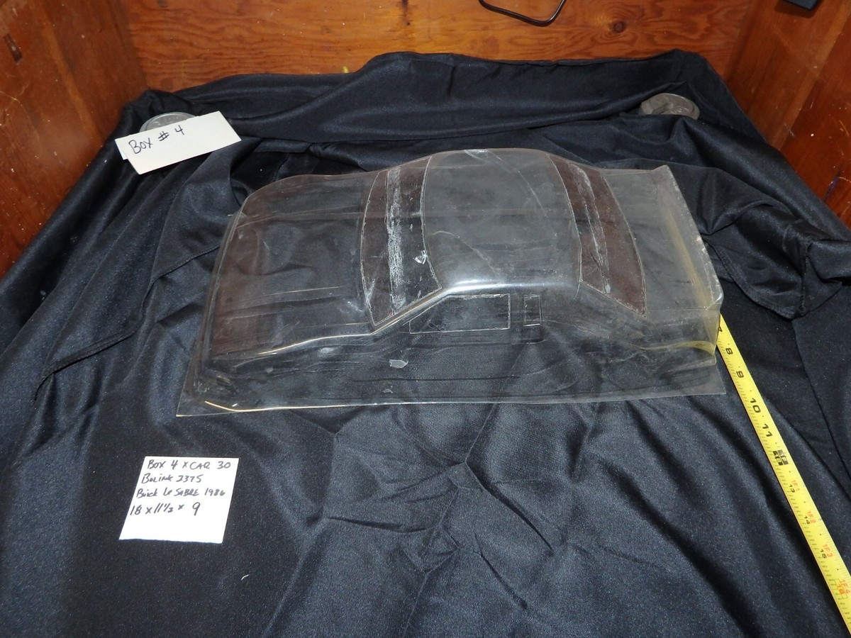 1/12 Scale Vintage Bolink RC Car Nascar 86 Buick LaSabre Body Pan