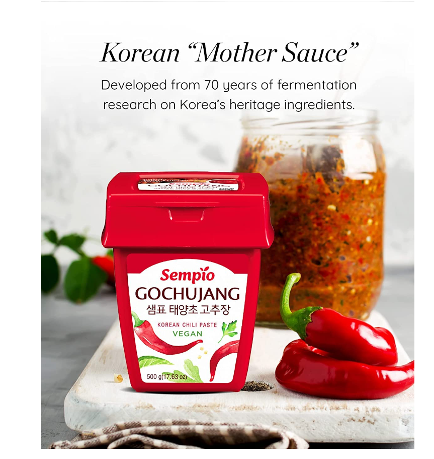Gochujang, Hot Pepper Paste (Korean Chili Paste)_1.1lbs (500g)_All