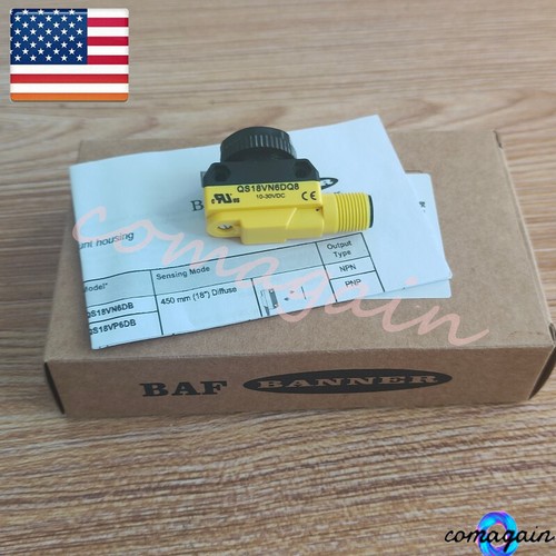 1PCS Photoelectric Sensor Switch For Banner Engineering QS18VN6DQ8 US STOCK - Picture 9 of 10
