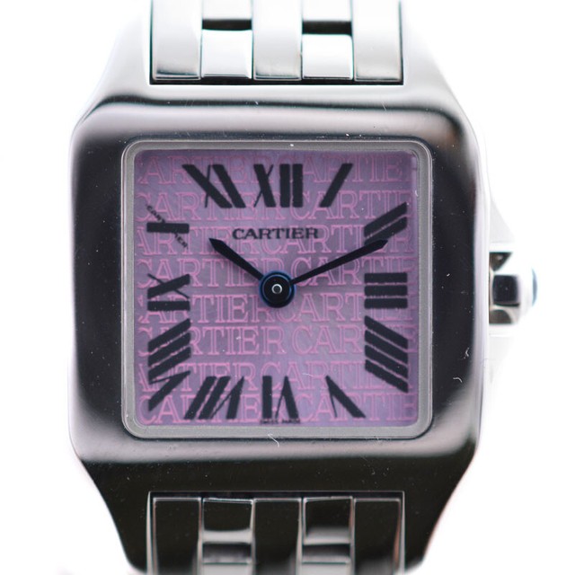 Cartier Santos Purple Women's Watch 