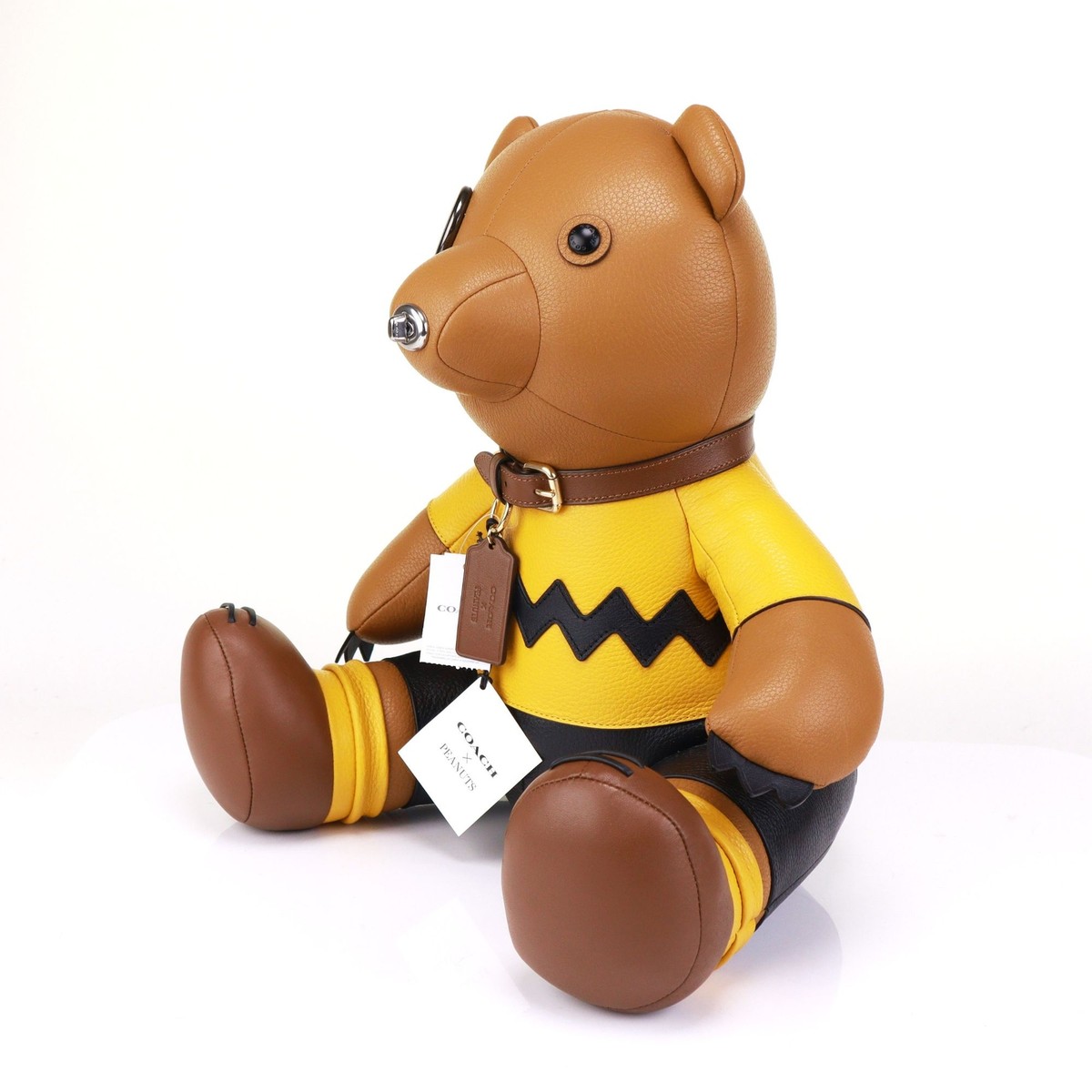 NWT COACH Peanuts Charlie Brown Big Large 14