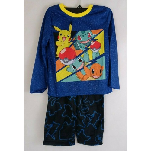 Pokemon 2 piece Pajamas Fleece pants Boys 4/5