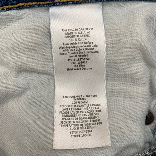 Current Elliott Size 24 0 The Fling Jeans Distressed Medium Wash Slim Boyfriend - Picture 5 of 5