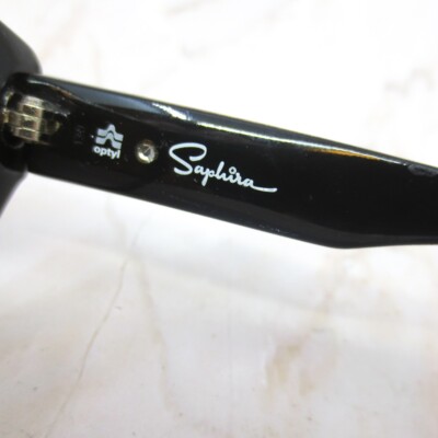 Vintage Saphira Optyl 4153 93 Sunglasses Frame Black  display picture 3