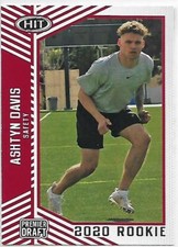 2020 SAGE HIT Premier Draft Red #69 Ashtyn Davis NM Near Mint