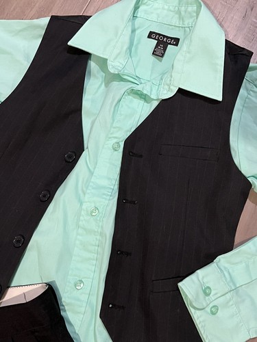 Boys Outfit, Size 8/10, Boys Formal Outfit, Pants And Vest 8/10, size 8-10 - Picture 4 of 7