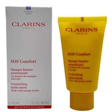 Clarins SOS Comfort Nourishing Balm Mask 2.3oz | New In Box
