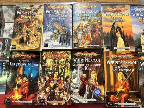 LanceDragon Fleuve Noir Weis Hickman Français French Lot 12 Livres Books Bundle - Picture 2 of 10