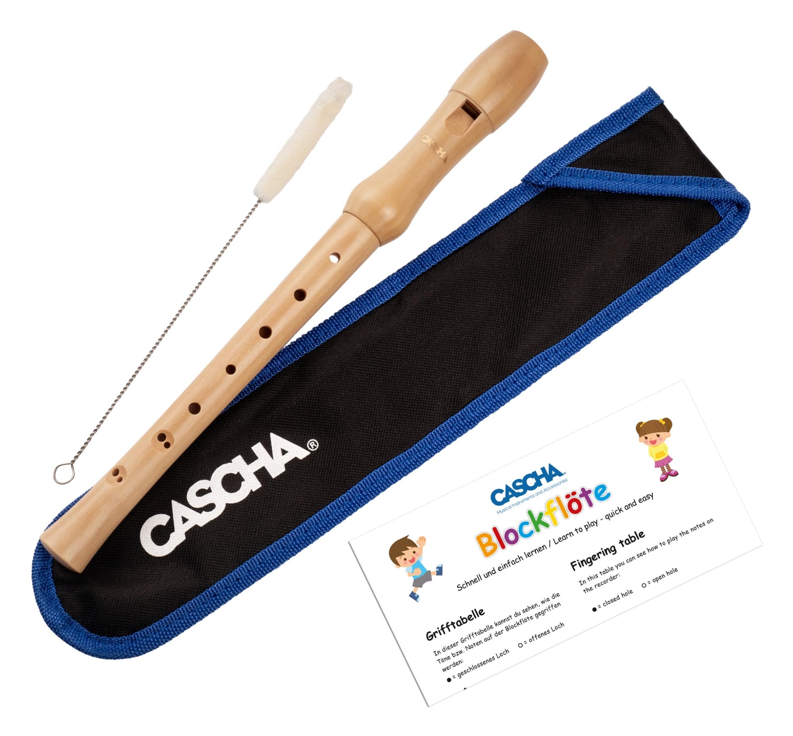 Cascha HH2130 Инструментальный рожок для игры на флейте Barocke Griffweise Barock Holz 5690₽