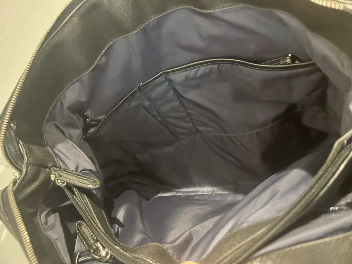 TUMI Villa Lucca City Business Bag Leather Saffiano Tote Bag