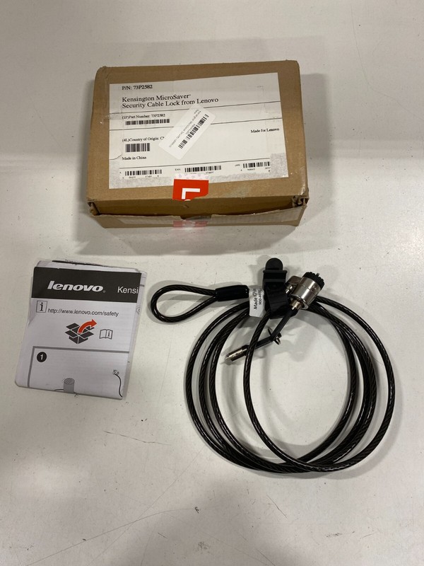KENSINGTON MICORSAVER KEY SECURITY CABLE LENOVO 73P2582