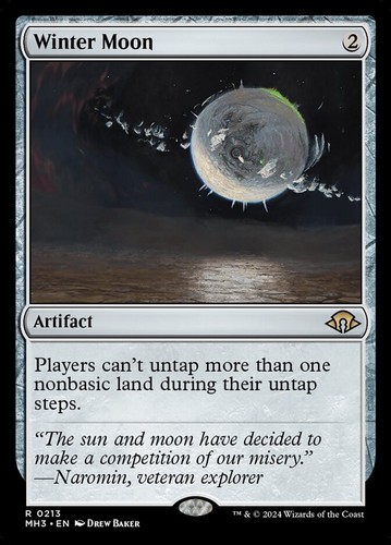 1x Winter Moon - NM - See Pic for Set - SPARROW MAGIC mtg