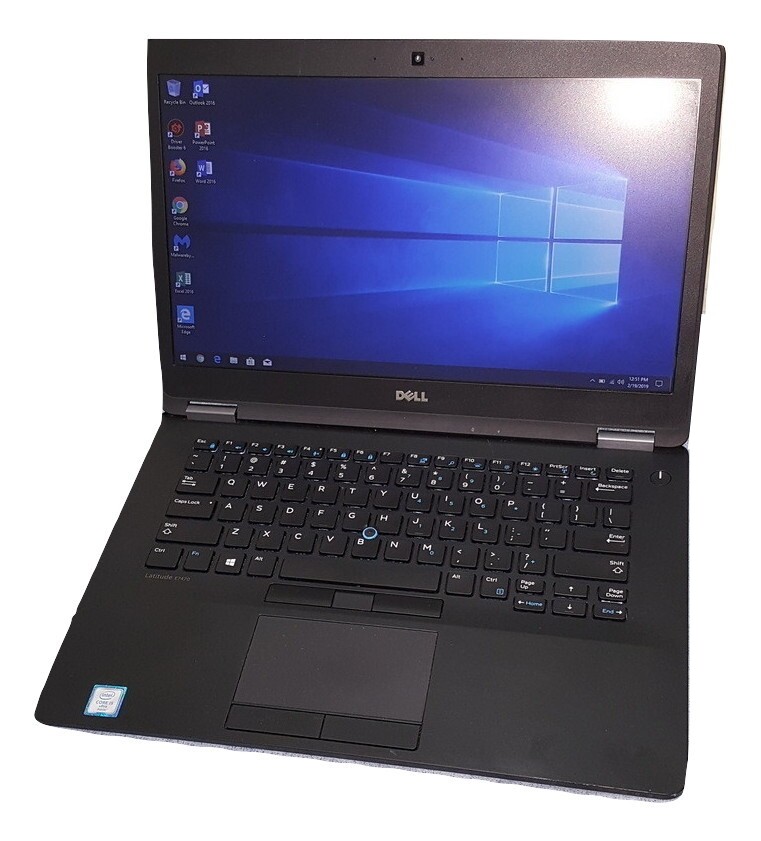 Dell Latitude e7470 Laptop Windows 10 6th Gen Intel Core i5, 8 gig