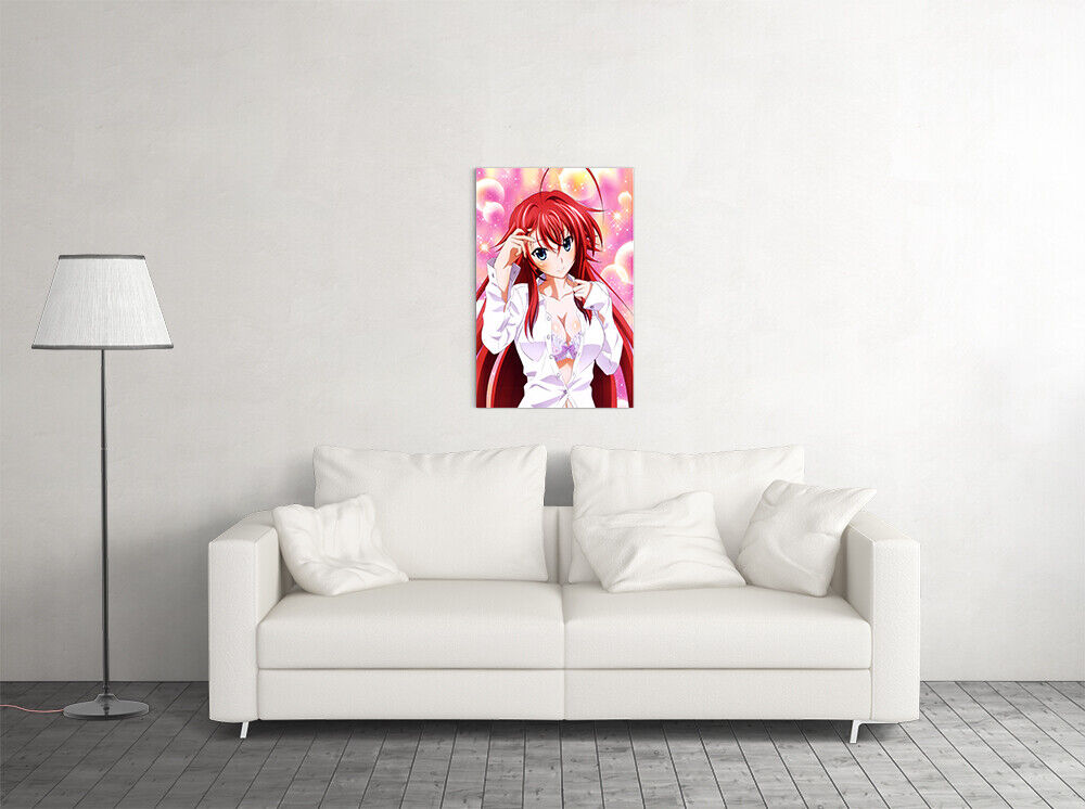 High School DxD-Harem Fantasy Adventure Anime Poster Room Wall Art  Decoration Poster Canvas Wall Art Prints for Wall Decor Room Decor Bedroom  Decor