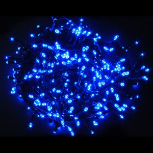 Immagini Natale Blu.Luci Di Natale A 96 Led Blu Per Uso Interno Ed Esterno Con Trasformatore Ebay