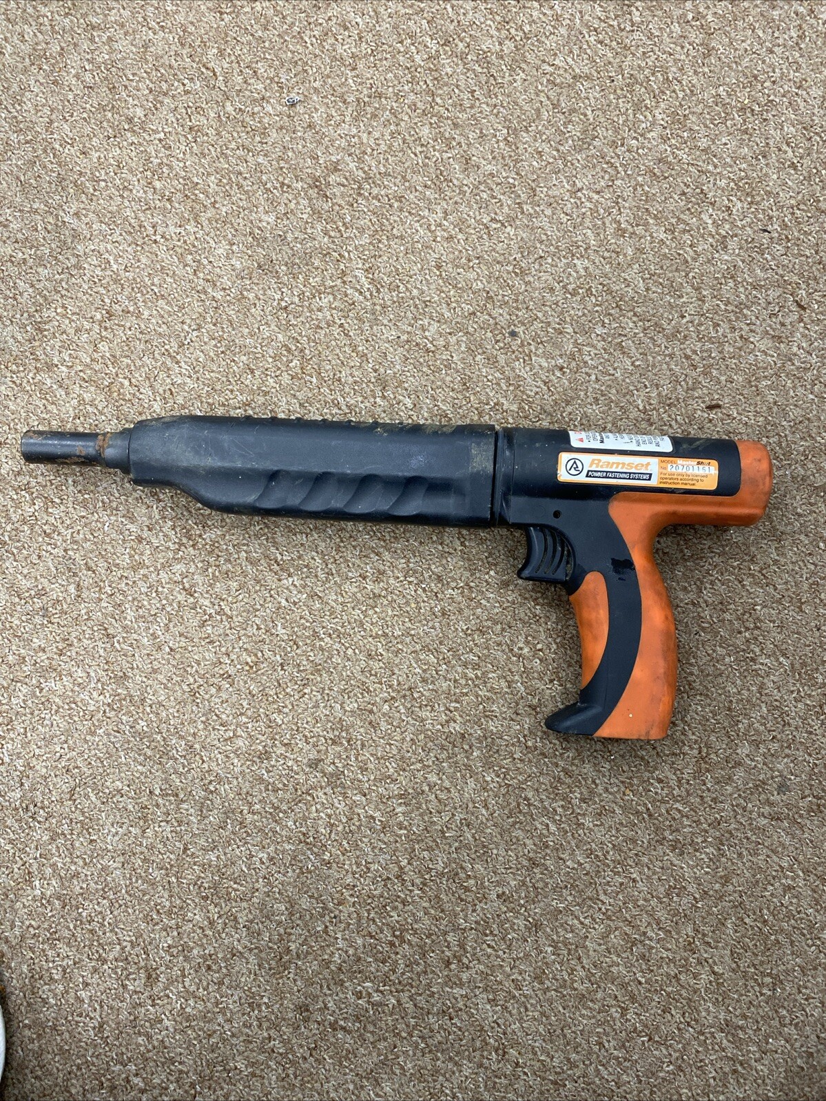 Ramset Caliber Ramset 40088 MasterShot 0.22 Caliber Powder Actuated Tool 821079171268 ...