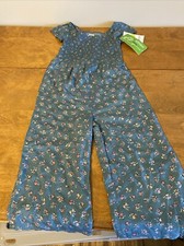oshkosh girls overall Summer Dress Size 4/4A Flower Print