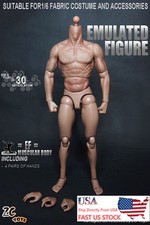 Zc Toys 16th Muscular Flexibl Male Figure Body Fit 12 Hot Toys Head Sculpt Toy