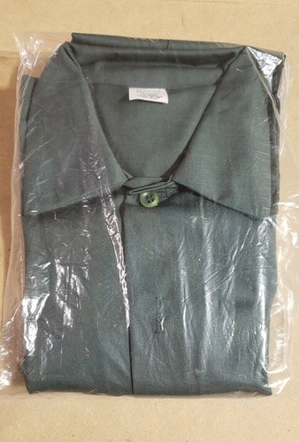 Camisas verdes con botones Corcraft estilo 3724 talla: 14 1/2 - Imagen 3 de 3